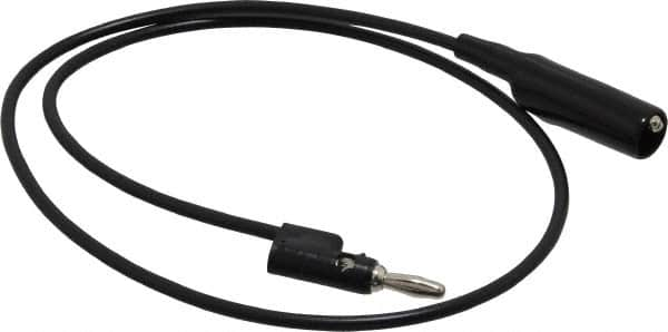 Pomona - Black Electrical Test Equipment Clip - Use with 0.300" Terminal, Banana Plugs - Strong Tooling