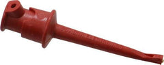 Pomona - Red Electrical Test Equipment Clip - Use with Minigrabbers - Strong Tooling