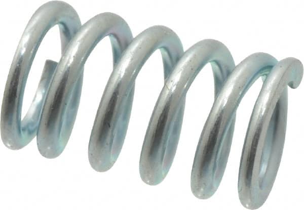 Value Collection - 0.3" OD, 0.047" Wire, 1/2" Free Length, Music Wire Compression Stock Springs Spring - 93.61 Lb Spring Rating - Strong Tooling