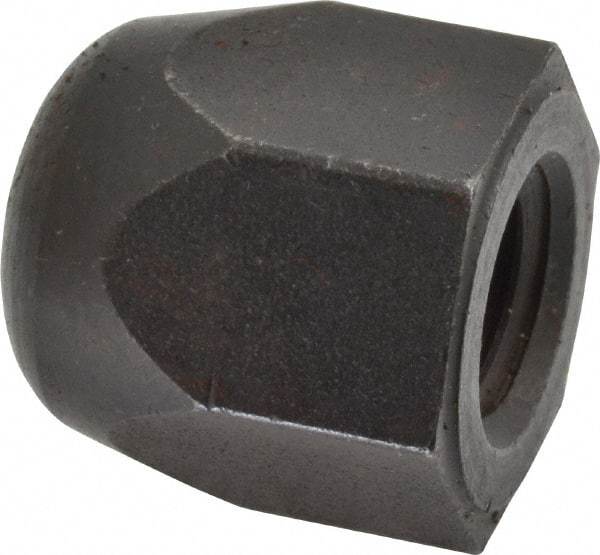 Morton Machine Works - 5/8-11" UNC, 1-1/16" Width Across Flats, Black Oxide Finish, Steel Acorn Nut - 1-3/16" Overall Height, TCMAI - Strong Tooling