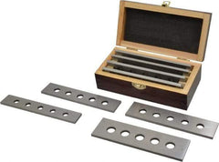 Value Collection - 8 Piece, 6 Inch Long Tool Steel Parallel Set - 1 to 1-3/4 Inch High, 3/16 to 3/16 Inch Thick, 55-62 RC Hardness, Sold as 4 Pair - Strong Tooling