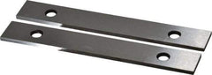 Value Collection - 6" Long x 7/8" High x 1/8" Thick, Tool Steel Parallel - 0.0002" Parallelism, Sold as Matched Pair - Strong Tooling