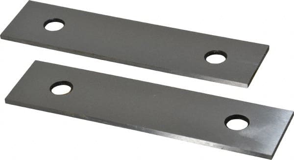 Value Collection - 6" Long x 1-1/2" High x 1/8" Thick, Tool Steel Parallel - 0.0002" Parallelism, Sold as Matched Pair - Strong Tooling