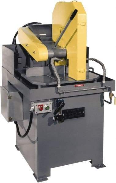 Kalamazoo - 20" Blade Diam, 1" Arbor Hole, Straight Chop & Cutoff Saw - 1,550 RPM, 20 hp, 220/440 Volts, 3 Phase - Strong Tooling