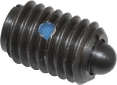 TE-CO - 1/2-13, 3/4" Thread Length, 0.151" Plunger Projection, Steel Threaded Spring Plunger - Strong Tooling