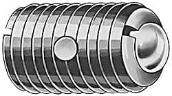 TE-CO - 6-40, 0.078" Ball Diam, 5/16" Body Length, 0.023" Max Ball Reach, Threaded Ball Plunger - Strong Tooling