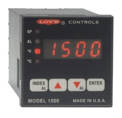 Dwyer - -350 to 2,500°F 1/16 DIN Temperature/Process Control - 4-Digit LCD Display, PID Control, 100-240 VAC/VDC - Strong Tooling