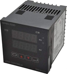 Dwyer - -350 to 2,500°F 1/4 DIN Temperature Control - Dual 4-Digit LCD Display, PID Control, 100-240 VAC/VDC - Strong Tooling