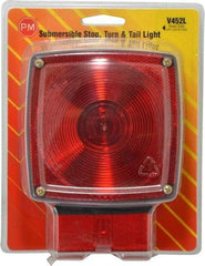 Peterson - 4-1/2" Long x 4-1/2" Wide Red Towing Lights - 12 Volt, Plastic - Strong Tooling