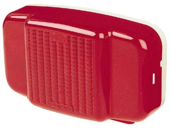 Peterson - 8-13/16" Long x 5-1/16" Wide Red Towing Lights - 12 Volt, Plastic - Strong Tooling