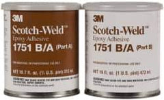 3M - 16 oz Can Two Part Epoxy - 45 min Working Time, 2,000 psi Shear Strength, Series 1751 - Strong Tooling