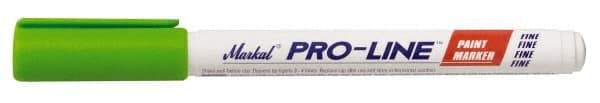 Markal - Light Green Liquid Enamel-Based Paint Marker - Fine Tip, Alcohol Base Ink - Strong Tooling