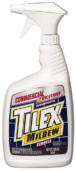 Tilex - 32 oz Spray Bottle Liquid Bathroom Cleaner - Unscented Scent, Mold & Mildew Cleaner - Strong Tooling