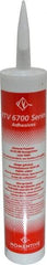 Momentive Performance Materials - 10 oz Tube Clear RTV Silicone Joint Sealant - -50 to 200°C Operating Temp, 25 min Tack Free Dry Time, 24 hr Full Cure Time, Series RTV6708 - Strong Tooling