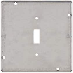 Cooper Crouse-Hinds - Electrical Outlet Box Steel Square Surface Cover - Strong Tooling