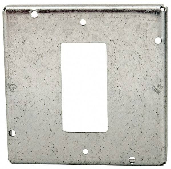 Cooper Crouse-Hinds - Electrical Outlet Box Steel Square Surface Cover - Strong Tooling