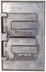 Cooper Crouse-Hinds - Electrical Outlet Box Aluminum Weatherproof Cover - Includes Gasket - Strong Tooling