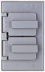 Cooper Crouse-Hinds - Electrical Outlet Box Aluminum Weatherproof Cover - Includes Gasket - Strong Tooling