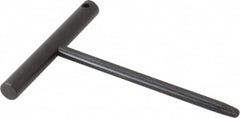 Gibraltar - 3/16" Pin Diam x 3" Pin Length, Steel T Alignment Pin - 5/16" Handle Diam x 2-1/2" Handle Length - Strong Tooling