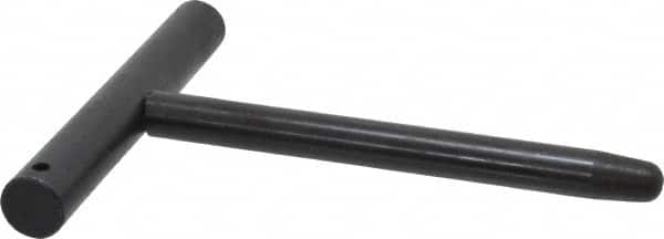 Gibraltar - 3/8" Pin Diam x 4" Pin Length, Steel T Alignment Pin - 1/2" Handle Diam x 3-1/2" Handle Length - Strong Tooling