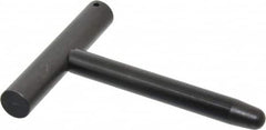 Gibraltar - 1/2" Pin Diam x 4" Pin Length, Steel T Alignment Pin - 5/8" Handle Diam x 3-1/2" Handle Length - Strong Tooling