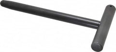 Gibraltar - 1/2" Pin Diam x 6" Pin Length, Steel T Alignment Pin - 5/8" Handle Diam x 3-1/2" Handle Length - Strong Tooling