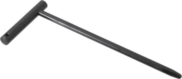 Gibraltar - 1/4" Pin Diam x 6" Pin Length, Steel L Alignment Pin - 3/8" Handle Diam x 2-1/2" Handle Length - Strong Tooling