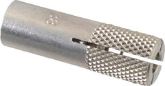 Red Head - 1/2" Diam, 1/2" Drill, 1-1/2" Min Embedment Drop-In Concrete Anchor - 303, 18-8 Stainless Steel, Slotted Drive, 1/2" Thread Length - Strong Tooling