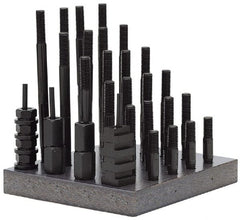 TE-CO - T-Nut & Stud Kits Stud Thread Sizes: 7/8-9 T-Slot Size (Inch): 1 - Strong Tooling