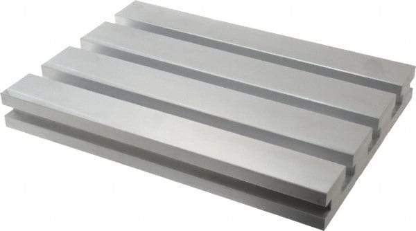 Mitee-Bite - 330.2mm Long x 228.6mm Wide x 37.6mm High Aluminum Fixture Plate - 12.7mm Plate Thickness - Strong Tooling