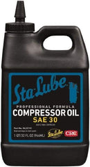 CRC - Bottle, ISO 100, SAE 30W, Air Compressor Oil - Strong Tooling