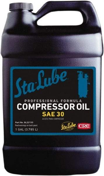 CRC - 1 Gal Bottle, ISO 100, SAE 30W, Air Compressor Oil - Strong Tooling