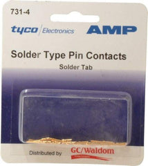 Tyco/Amp - 18 AWG Wire Modular Receptacle Plug Connector Pin Solder Cup Contact - Strong Tooling