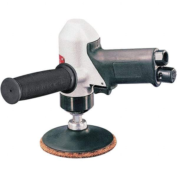 Dynabrade - 4" Max Disc, 11,000 RPM, Pneumatic Handheld Disc Sander - 32 CFM, 1/4 NPT Inlet, 0.7 hp, 90 psi - Strong Tooling