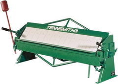 Tennsmith - 48-1/4 Inch Bending Length, Bench Machine Box and Pan Brake - 61 Inch Wide, 22 Inch Deep, 31 Inch High - Strong Tooling