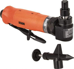 Dotco - 1/4" Collet, Angle Handle, Air Angle Die Grinder - 12,000 RPM, Rear Exhaust, 23 CFM, 0.4 hp, 90 psi, 1/4" Inlet - Strong Tooling