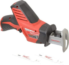 Milwaukee Tool - 12V, 0 to 3,000 SPM, Cordless Reciprocating Saw - 1/2" Stroke Length, 11" Saw Length, Lithium-Ion Batteries Not Included - Strong Tooling