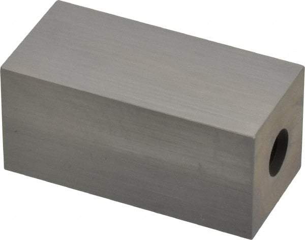 Mitutoyo - 2" Square Steel Gage Block - Accuracy Grade 0, Includes Certificate of Inspection - Strong Tooling