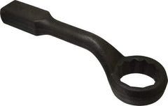 Proto - 3-1/16" 12 Point Striking Box Wrench - Single End, 4-25/32" Head Diam x 1-7/8" Head Thickness, 16" OAL, Steel, Black Finish, 60° Offset - Strong Tooling