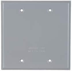 Cooper Crouse-Hinds - Electrical Outlet Box Aluminum Weatherproof Cover - Includes Gasket - Strong Tooling