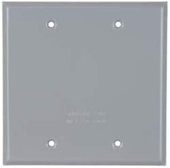 Cooper Crouse-Hinds - Electrical Outlet Box Aluminum Weatherproof Cover - Includes Gasket - Strong Tooling