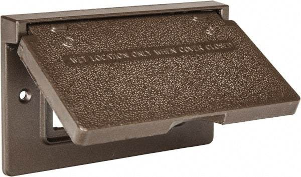 Cooper Crouse-Hinds - Electrical Outlet Box Aluminum Weatherproof Cover - Includes Gasket - Strong Tooling