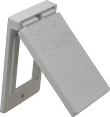 Cooper Crouse-Hinds - Electrical Outlet Box Aluminum Weatherproof Cover - Includes Gasket - Strong Tooling