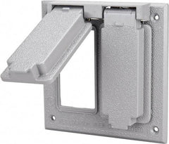 Cooper Crouse-Hinds - Electrical Outlet Box Aluminum Weatherproof Cover - Includes Gasket - Strong Tooling