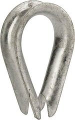 Value Collection - 7/16" Wire Rope Thimble Clip - Steel, Galvanized - Strong Tooling