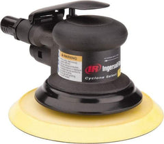 Ingersoll-Rand - 12,000 OPM, 15.8 CFM Air Consumption, Palm Air Orbital Sander - Round Pad, 1/4 NPT Inlet - Strong Tooling