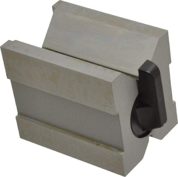 SPI - 0.19 to 1-3/4" Capacity, 90° Angle, Steel V-Block - 2-3/8" Long x 2-3/4" Wide x 2" High, Sold as Individual - Strong Tooling