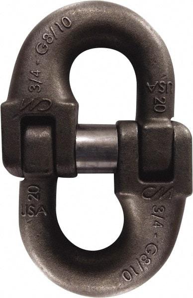 CM - 100 Grade Powder Coated Steel HammerLok Chain Coupling Link - 3/8" Diameter, 8,800 Lb Load Limit - Strong Tooling