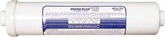 Nu-Calgon - 1/4 Inch Pipe, Inline Water Filter System with Disposable Filter and Quick Disconnect Fittings - Reduces Sediment, Taste, Odor, Chlorine and Scale - Strong Tooling