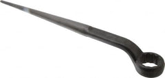 Proto - 1-1/2", 12 Point, Black Finish, Single End, Spud Handle Box Wrench - 21" OAL, 2-3/16" Head Diam, 1" Head Thickness, GGG-W-636E Federal Spec, Steel - Strong Tooling